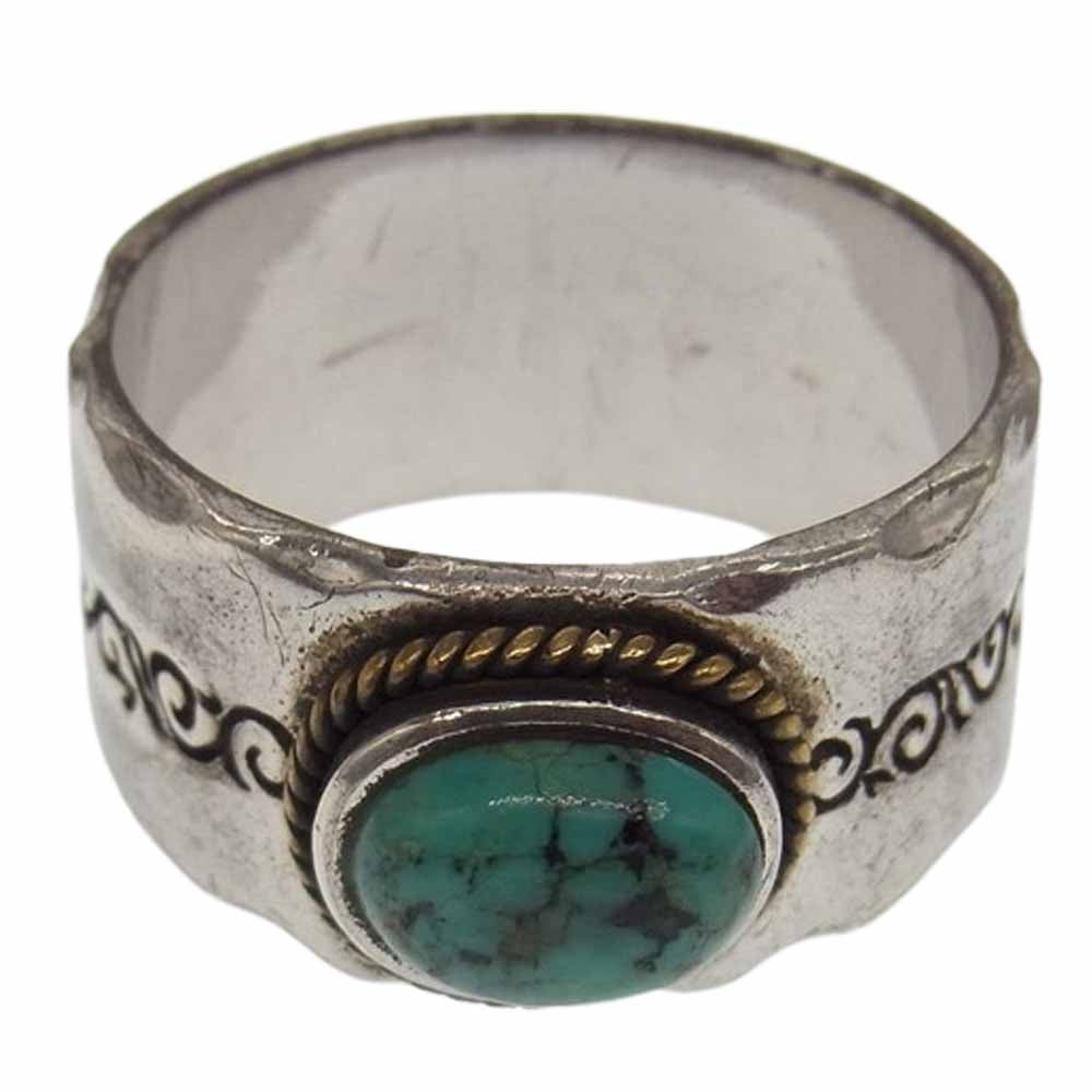 SAAD サード シルバー925 ターコイズ リング シルバー系【中古】
