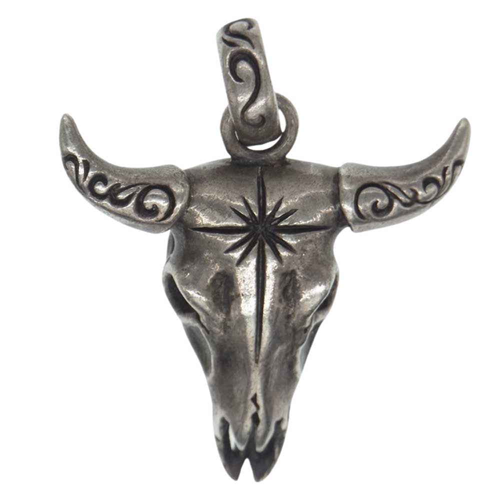 SAAD サード シルバー925 バッファロー ペンダントトップ シルバー系【中古】