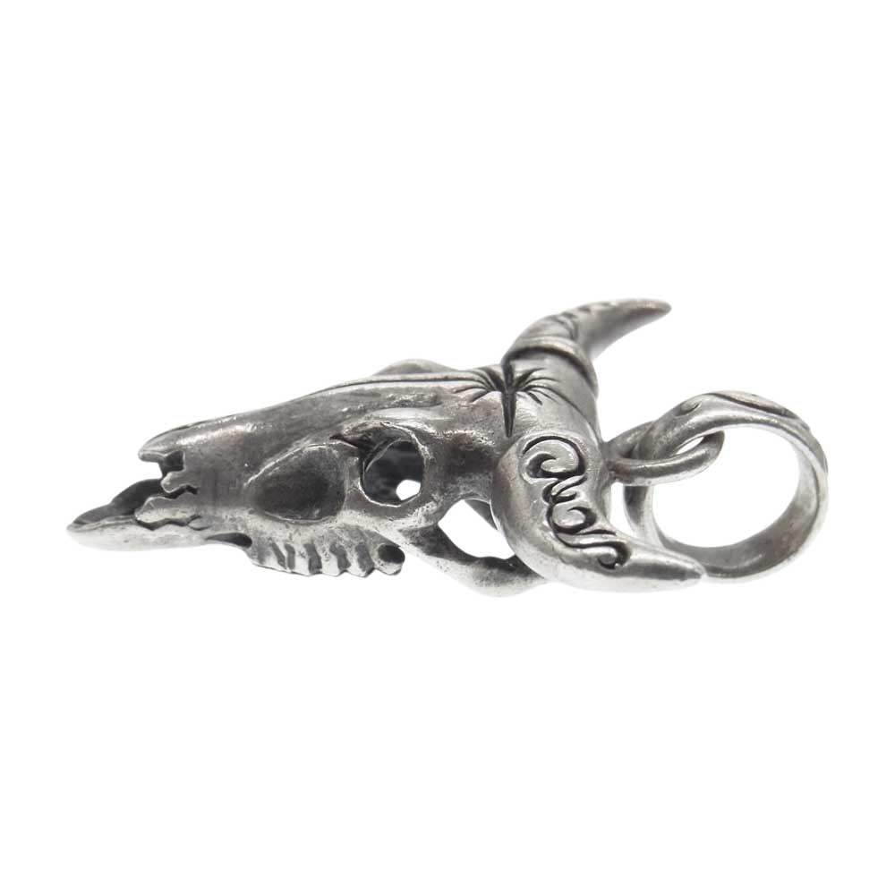 SAAD サード シルバー925 バッファロー ペンダントトップ シルバー系