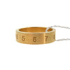 MAISON MARGIELA メゾンマルジェラ SM1UQ0050 NUMBER RING ナンバーズ リング シルバー925 アンティーク加工 ゴールド系【新古品】【未使用】【中古】