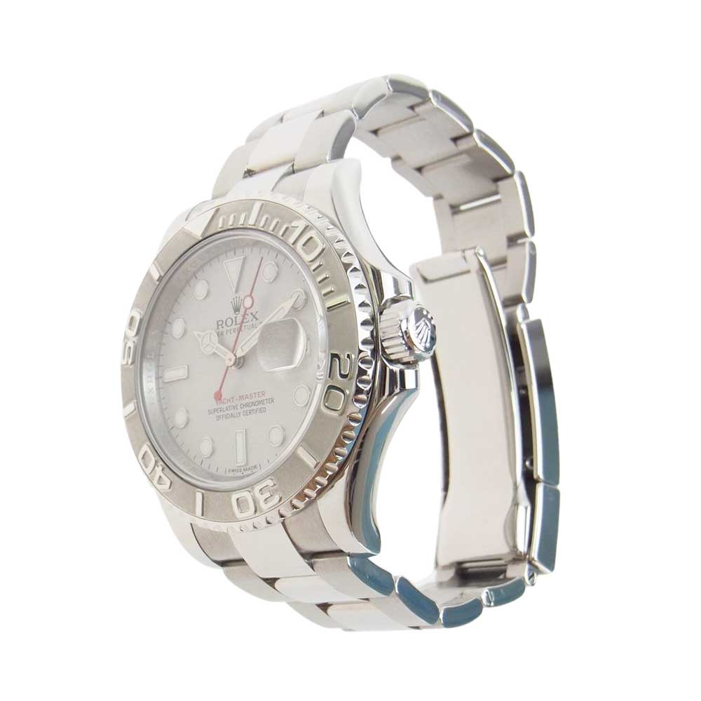 ROLEX ロレックス 116622 G番 ヨットマスター ロレジウム 自動巻 SS 時計 シルバー系【極上美品】【中古】