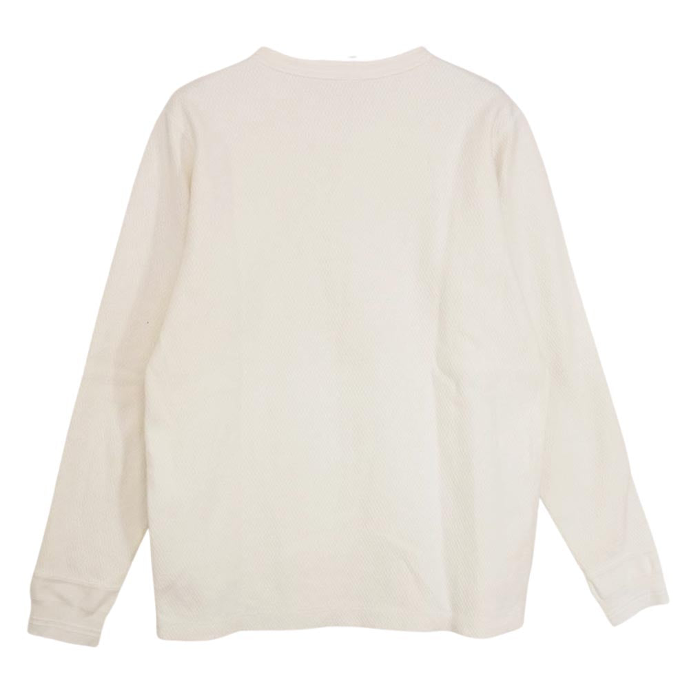 Ron Herman ロンハーマン 3ツボタン ヘンリーネック カットソー オフ