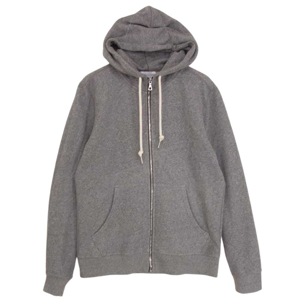 ジョン エリオット フルジップ スウェット パーカー グレー系 グレー系 O【中古】