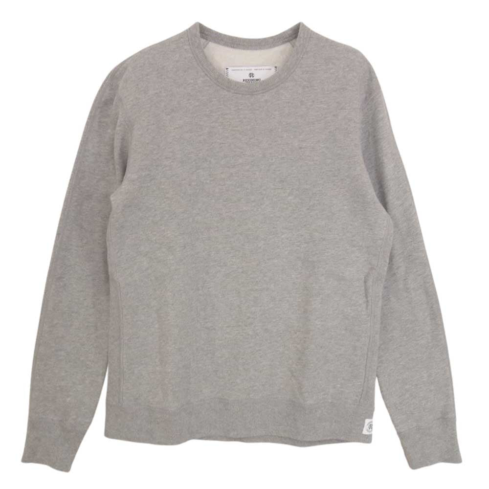 REIGNING CHAMP レイニングチャンプ クルー スウェット グレー系 S/P【中古】