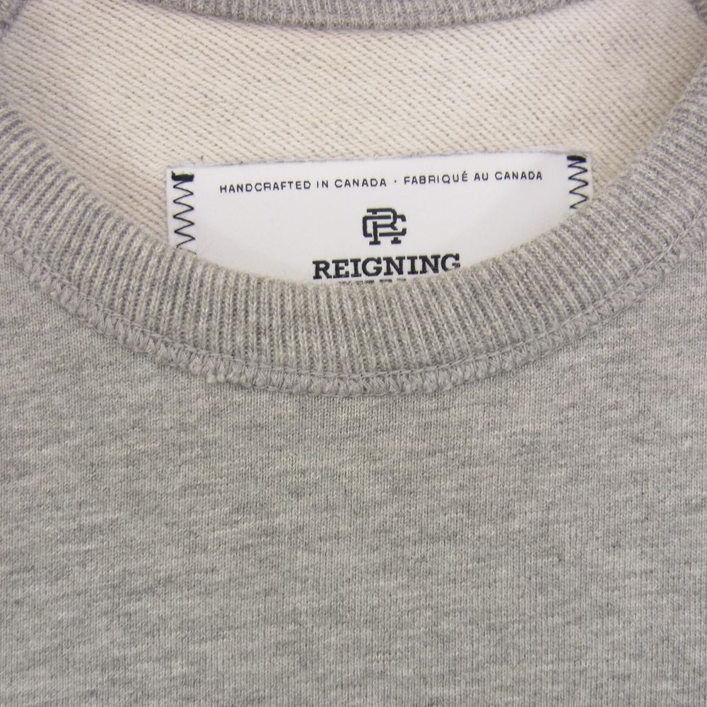 REIGNING CHAMP レイニングチャンプ クルー スウェット グレー系 S/P【中古】