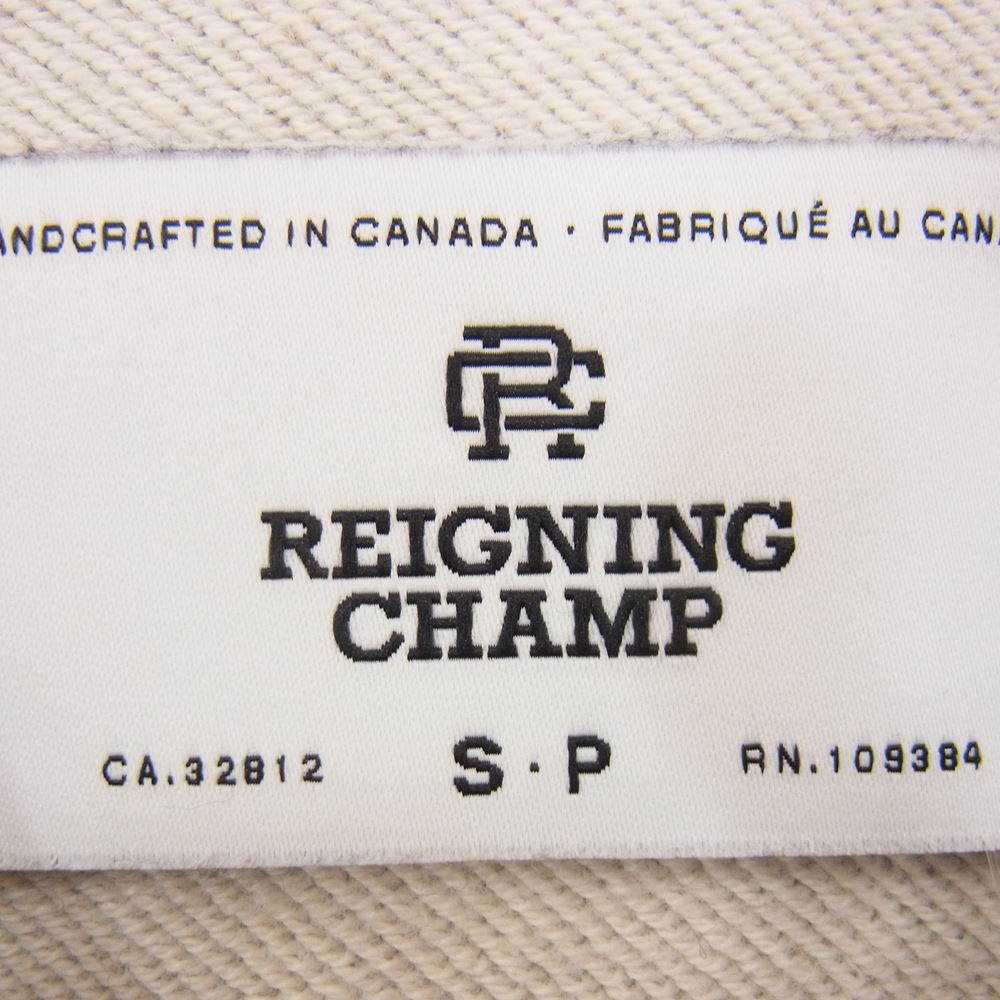 REIGNING CHAMP レイニングチャンプ クルー スウェット グレー系 S/P【中古】