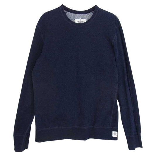 REIGNING CHAMP レイニングチャンプ クルー スウェット インディゴ ブルー系 S/P【中古】