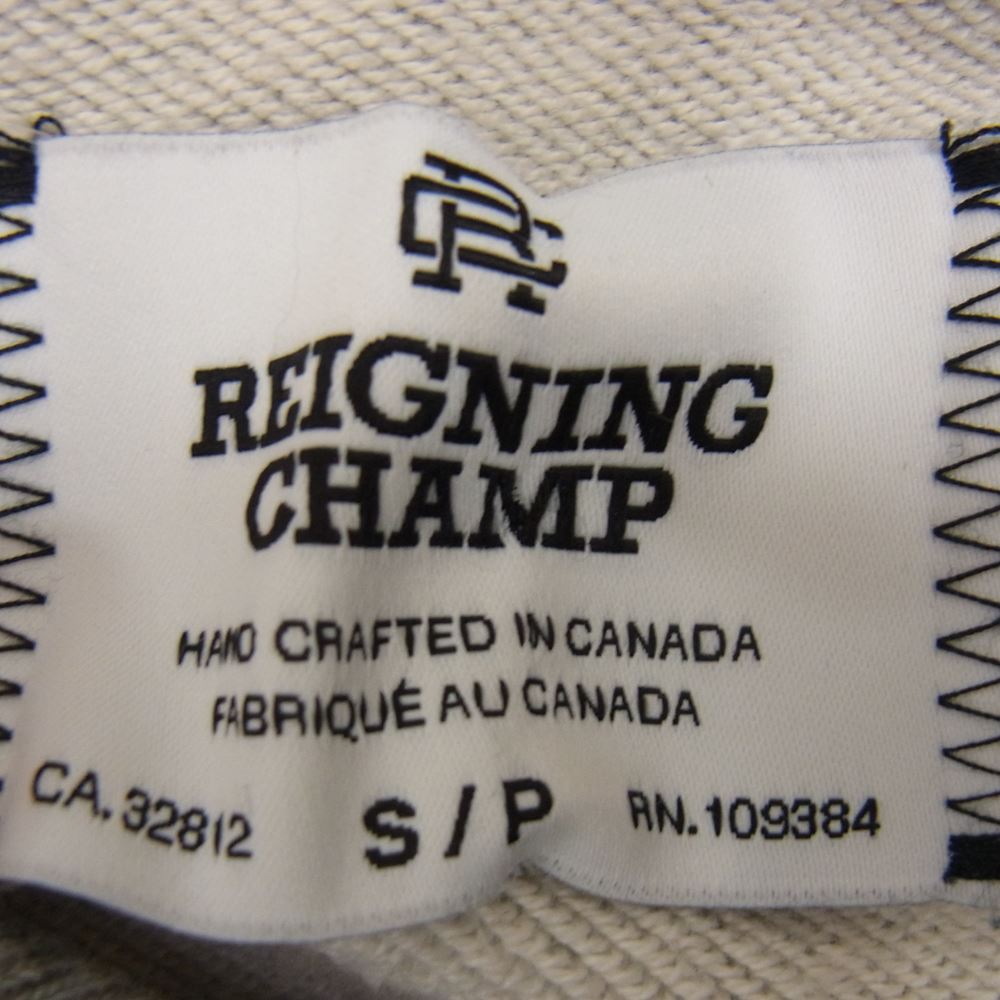 REIGNING CHAMP レイニングチャンプ プルオーバー スウェット パーカー グレー系 S/P【中古】