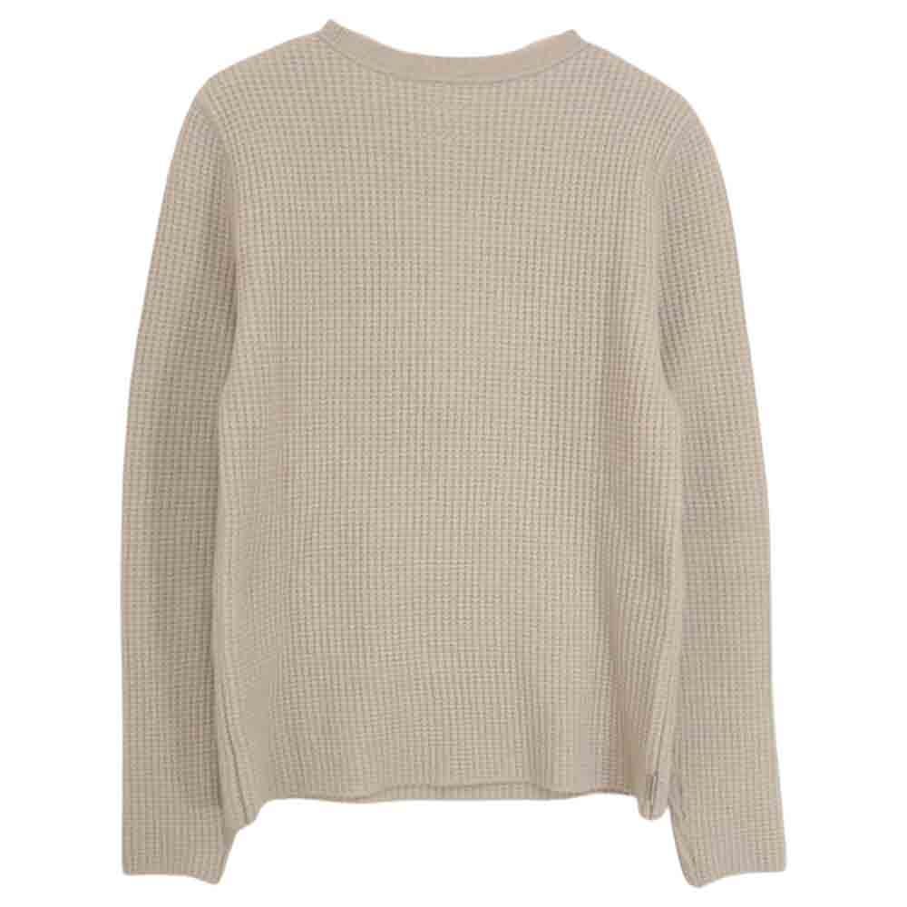 DESCENDANT ディセンダント WAFFLE L/S ワッフル TEE サーマル カットソー グレー系 1【中古】