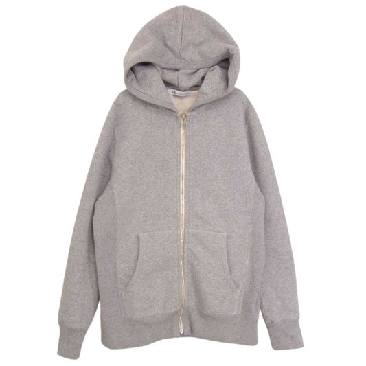 Ron Herman ロンハーマン Basic Sweat Hoodie フルジップ スウェット パーカー グレー系 S【中古】