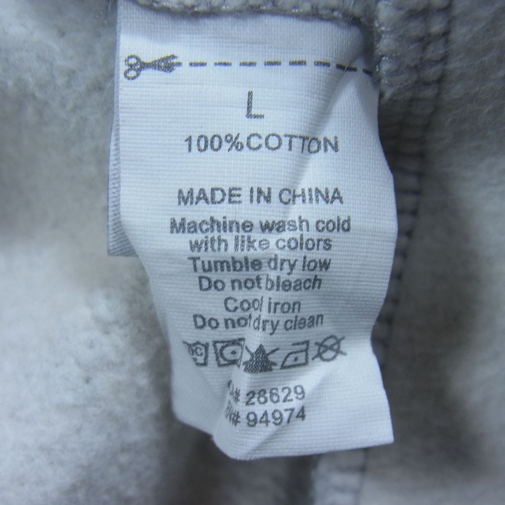 STUSSY ステューシー 21SS Stock Logo Sweat Pant スウェット パンツ グレー系 L【中古】