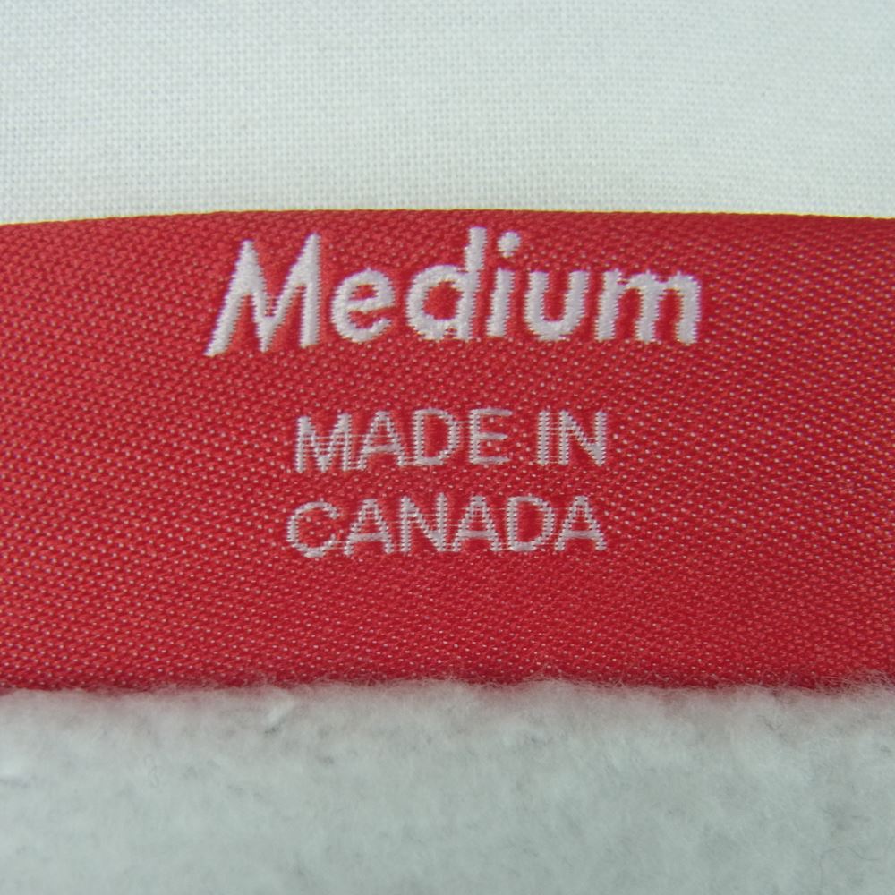 Supreme シュプリーム 19AW Fuck you Crewneck クルーネック スウェット トレーナー 刺繍 カナダ製 グレー系 M【中古】