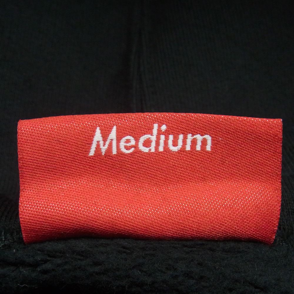 Supreme シュプリーム 20SS Metallic Rib hooded sweatshirt スウェット パーカー フーディ コットン 中国製 ブラック系 M【中古】