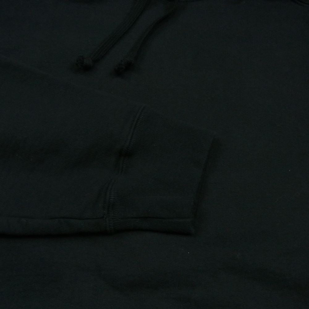 Supreme シュプリーム 20SS Metallic Rib hooded sweatshirt スウェット パーカー フーディ コットン 中国製 ブラック系 M【中古】