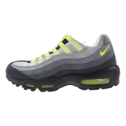 NIKE ナイキ 747137 170 AIR MAX 95 V SP PATCH  エア マックス 95 スニーカー ネオン グレー系 ライトグリーン系 28.0ｃｍ【中古】