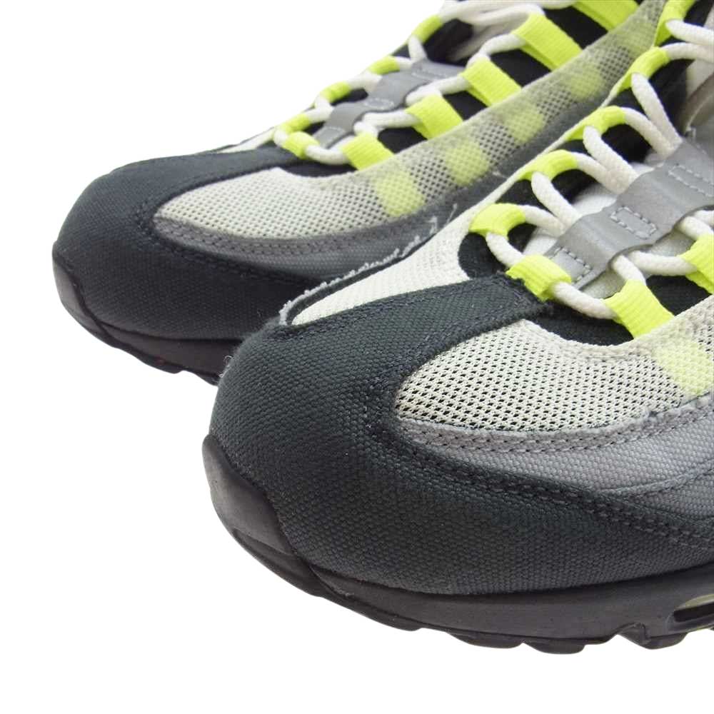 NIKE ナイキ 747137 170 AIR MAX 95 V SP PATCH  エア マックス 95 スニーカー ネオン グレー系 ライトグリーン系 28.0ｃｍ【中古】