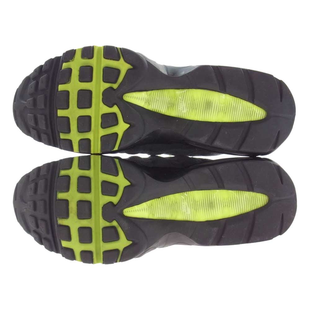NIKE ナイキ 747137 170 AIR MAX 95 V SP PATCH  エア マックス 95 スニーカー ネオン グレー系 ライトグリーン系 28.0ｃｍ【中古】
