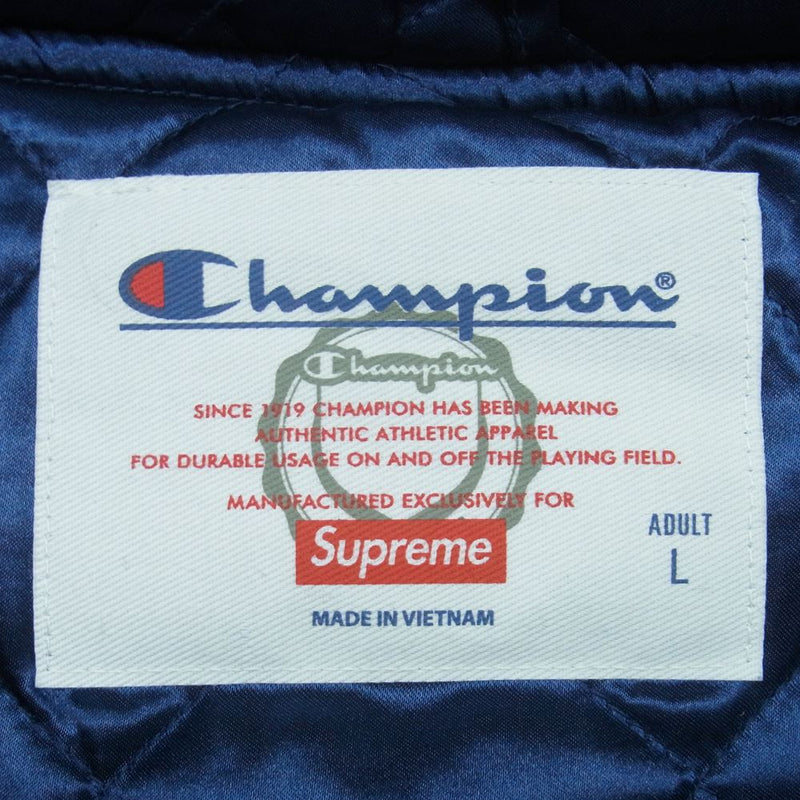 Suprem/Champion Satin Versity Jacket