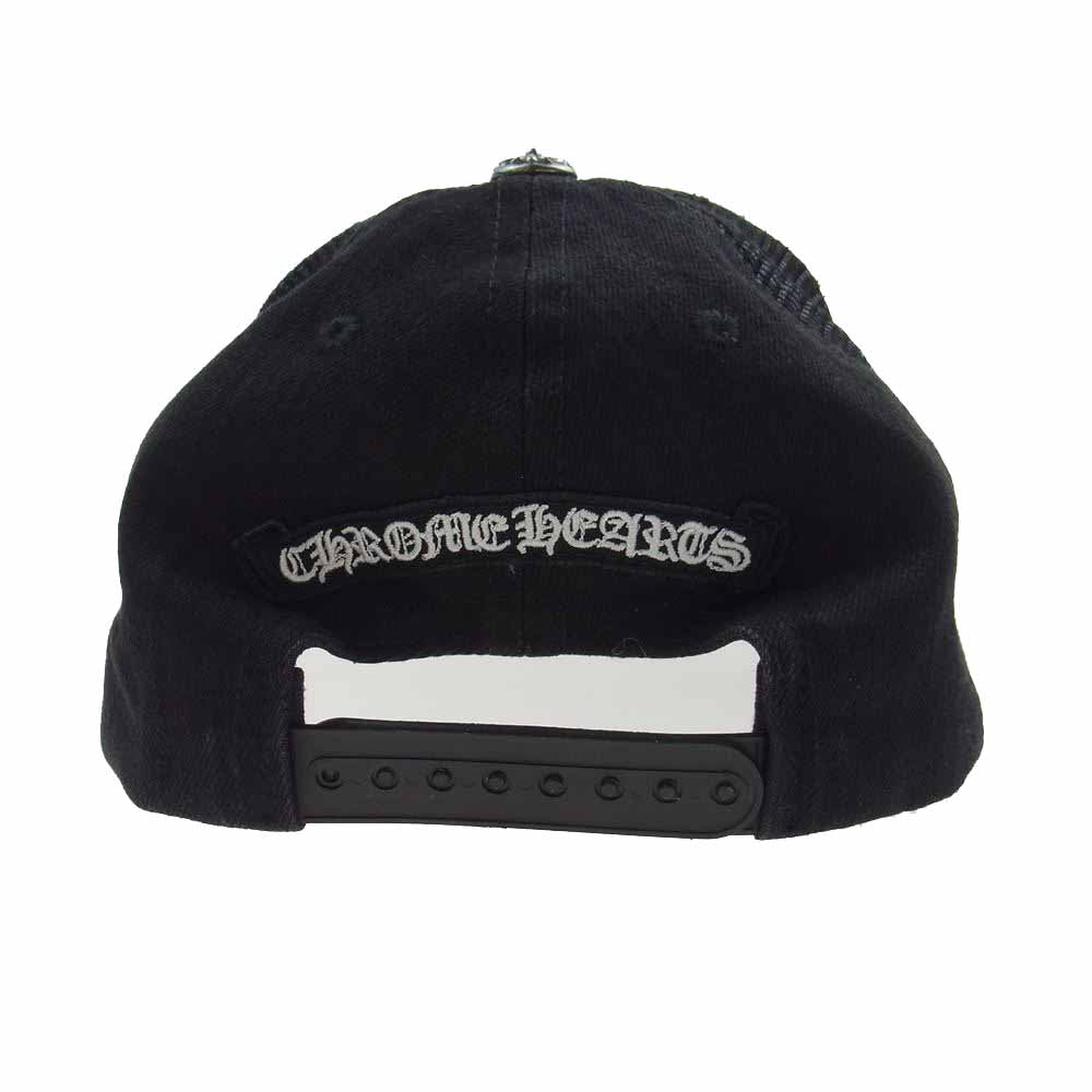 CHROME HEARTS クロムハーツ（原本無） フレアニー トラッカー メッシュ キャップ ブラック系【中古】