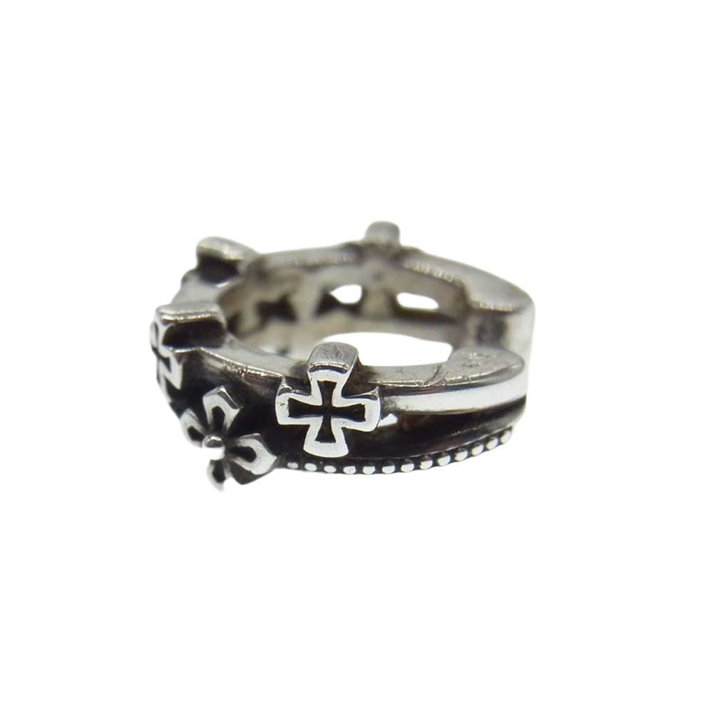 Justin Davis ジャスティンデイビス SEJ848 クロス イヤーカフ 片耳 シルバー系【中古】