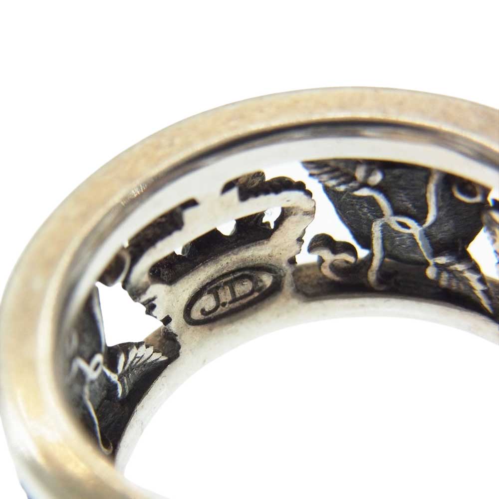 Justin Davis ジャスティンデイビス SRJ210 MY LOVE RING マイラブ リング  シルバー系 7号【中古】