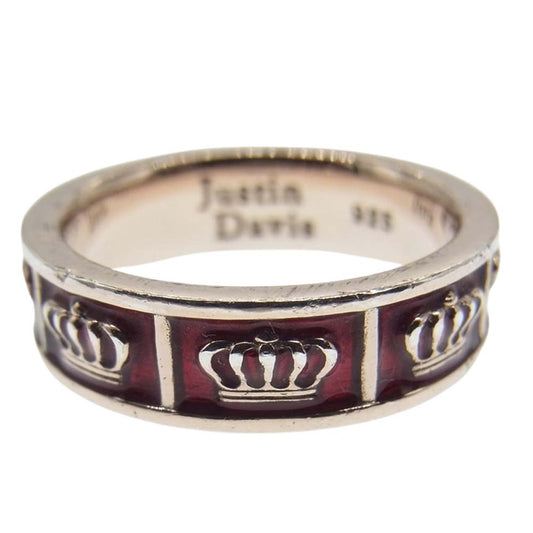 Justin Davis ジャスティンデイビス SRJ695 OBSESSION オブセッション クラウン リング ゴールド系 13.5号【中古】