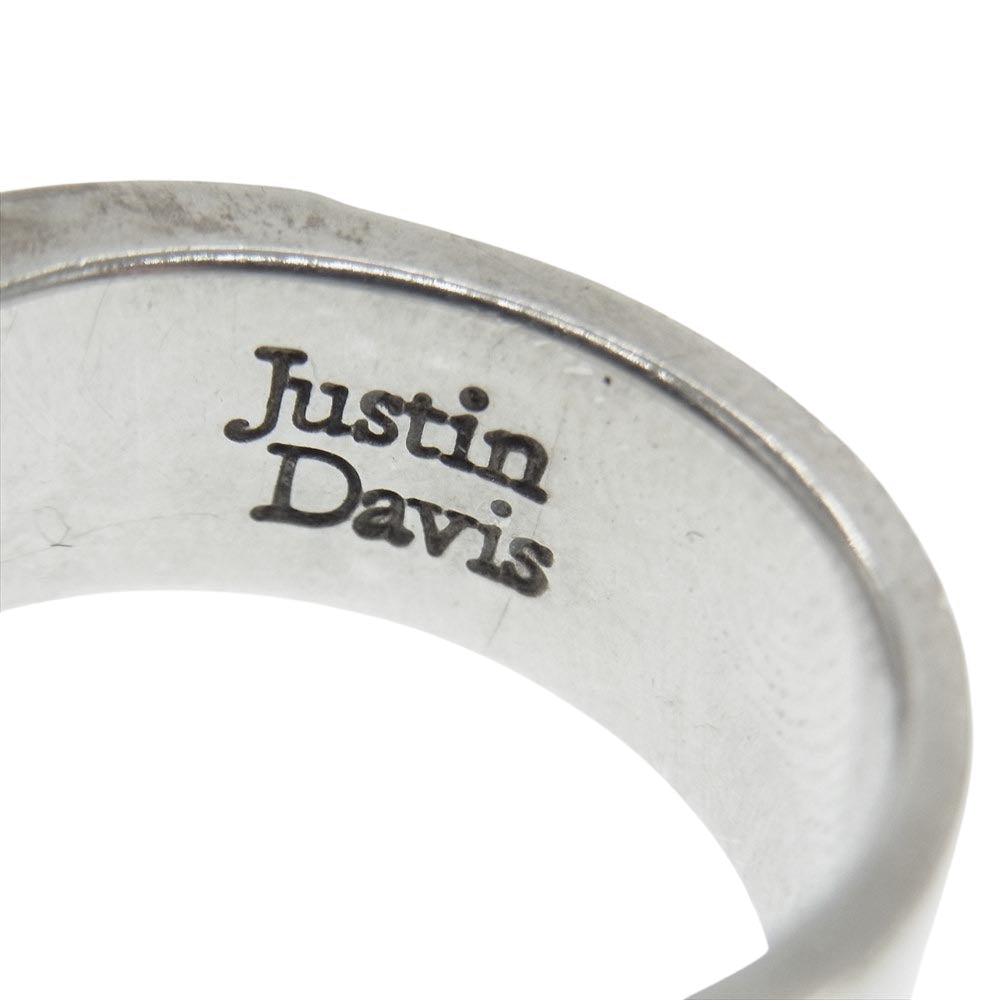 Justin Davis ジャスティンデイビス SRJ202 HOLY SACRAMENT ホーリーサクラメント クラウン リング  シルバー系 15号【中古】