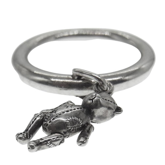 Justin Davis ジャスティンデイビス SRJ865 SICK BOY シックボーイ ベア リング  シルバー系 11号【中古】