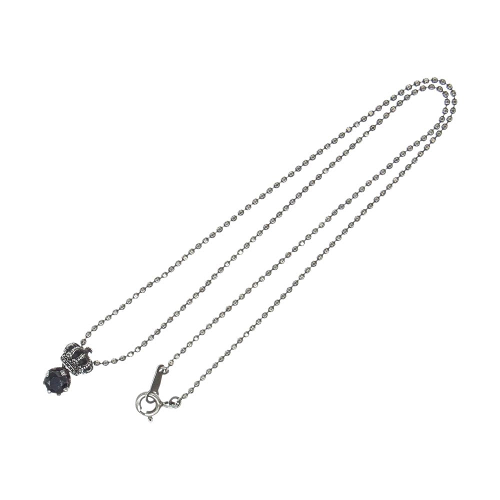 Justin Davis ジャスティンデイビス SNJ252 JULIET クラウン ネックレス シルバー系【中古】