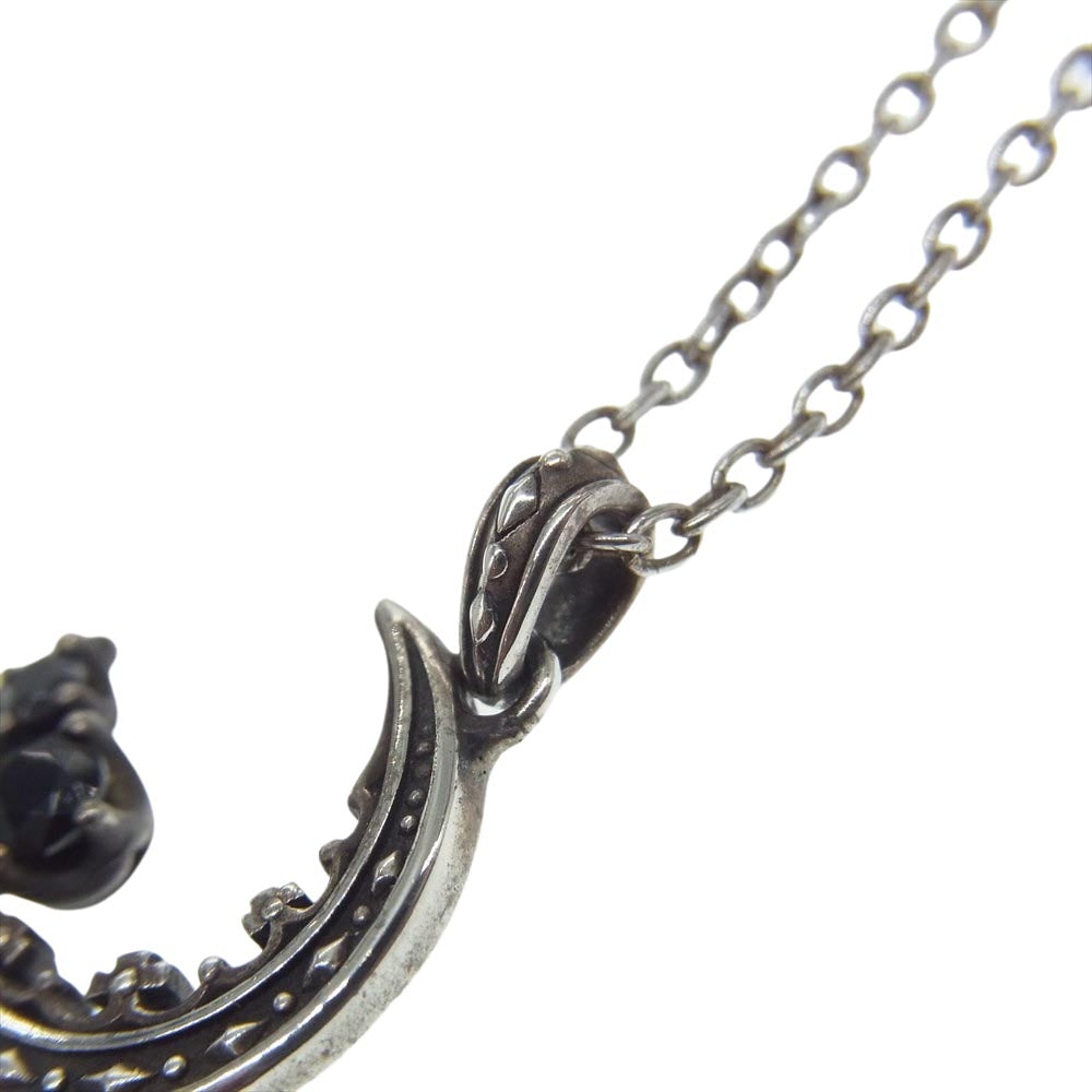 Justin Davis ジャスティンデイビス SNJ713 ギャランティ付属 MOON TIARA ムーンティアラ ネックレス シルバー系【中古】