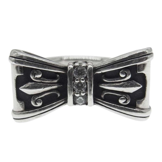 Justin Davis ジャスティンデイビス SRJ328 PROMISE プロミス リボン リング シルバー系【中古】