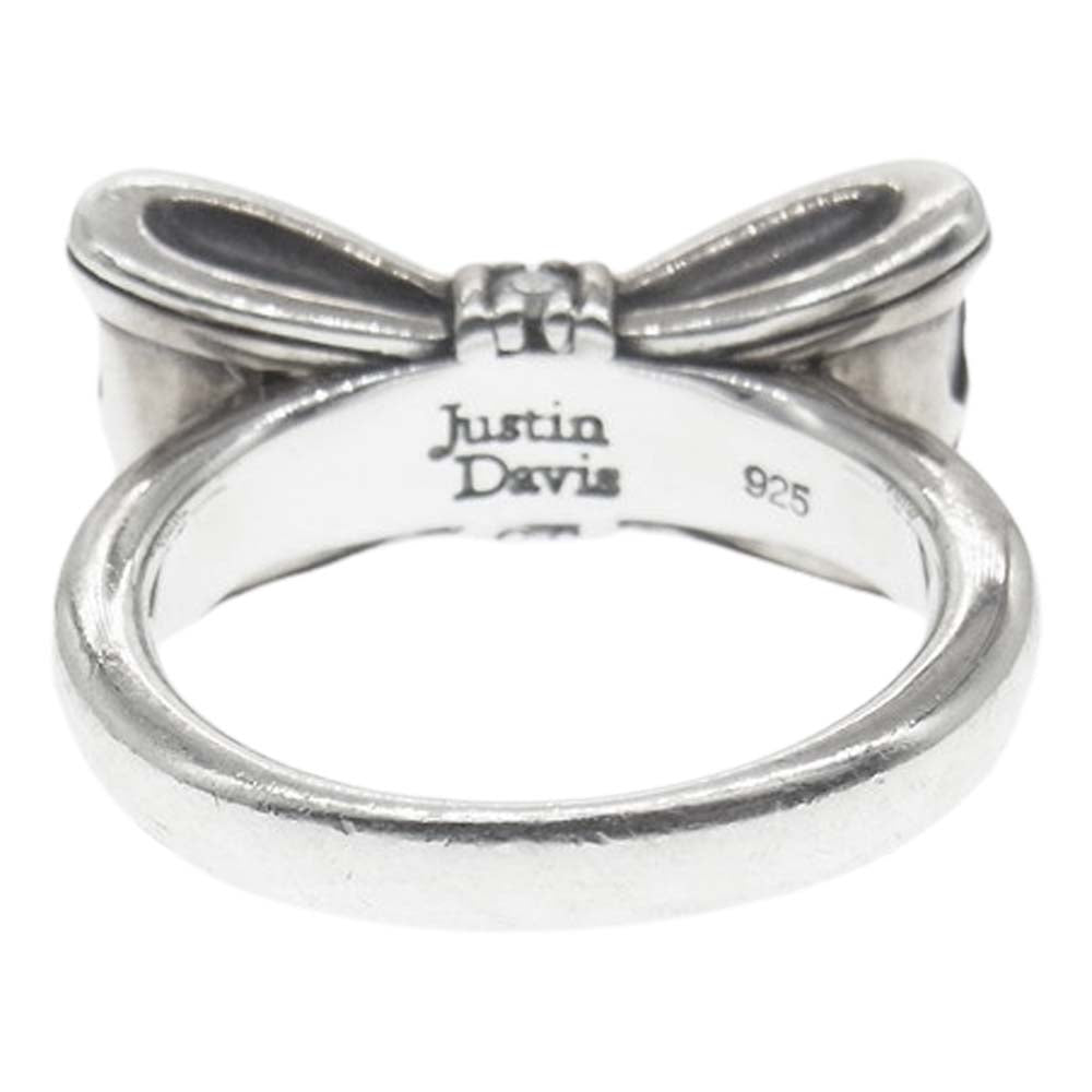 Justin Davis ジャスティンデイビス SRJ328 PROMISE プロミス リボン リング シルバー系【中古】