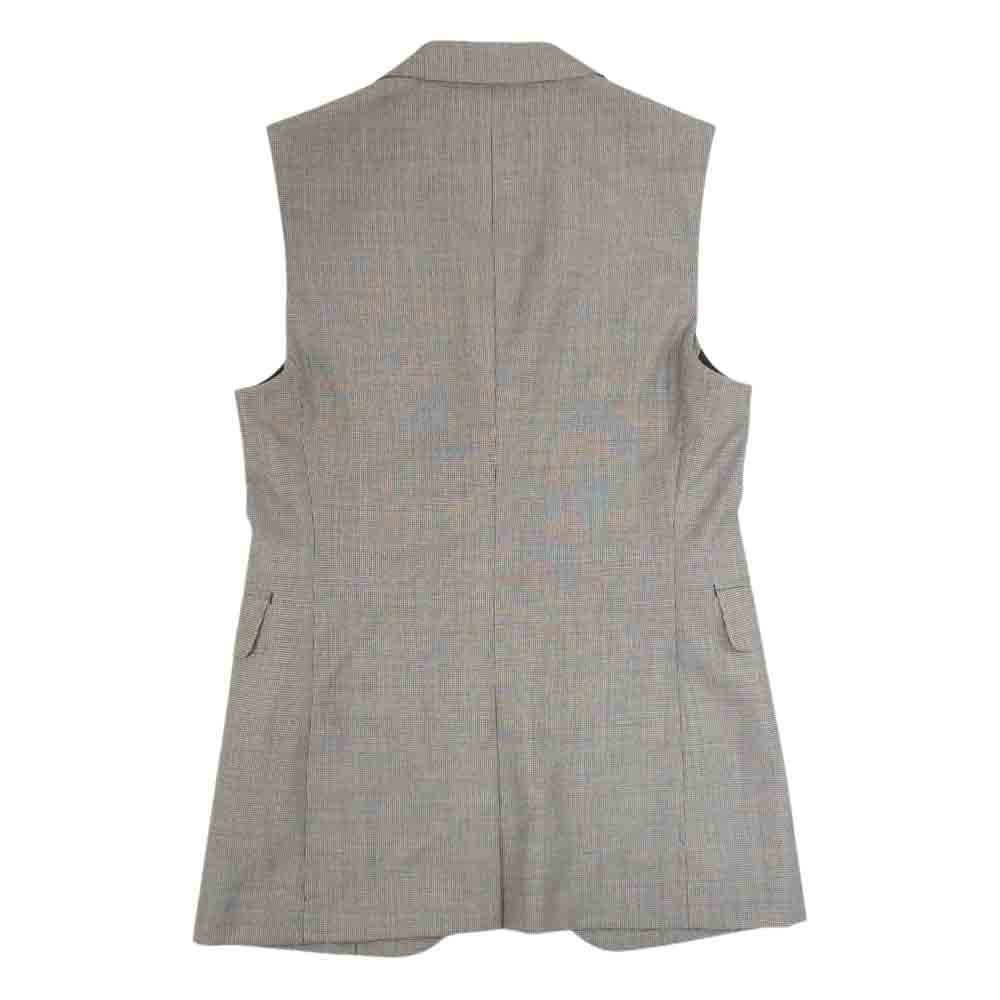 COMME des GARCONS HOMME PLUS コムデギャルソンオムプリュス 21AW PI-V003 カッティング テーラード ベスト ブラック系 S【美品】【中古】