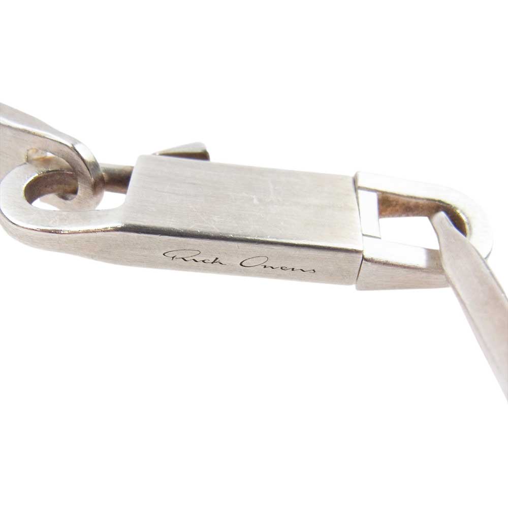 Rick Owens リックオウエンス 21SS RA21S0793SLV 国内正規品 CHAIN NECKLACE シルバー925 チェーン ネックレス シルバー系【中古】