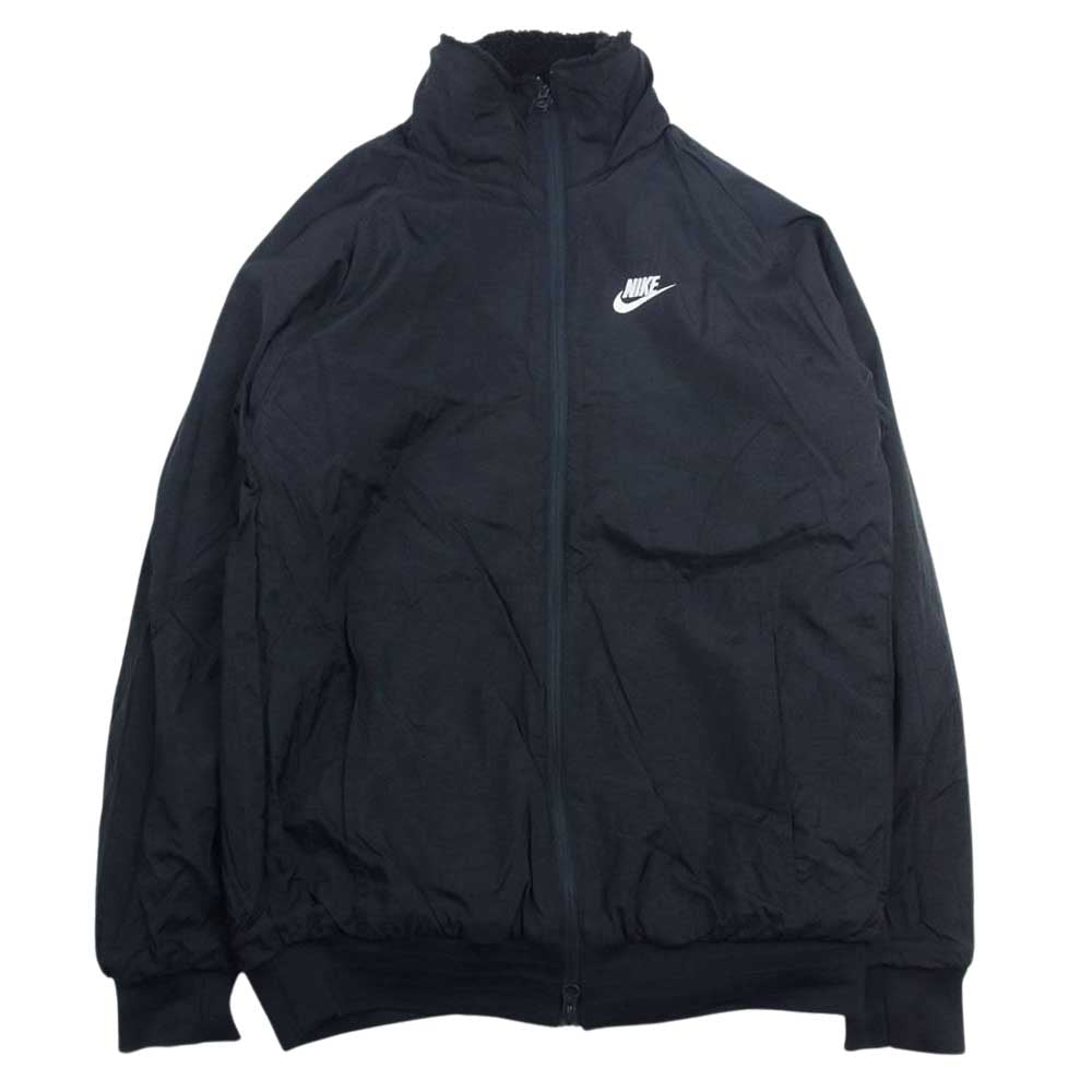 NIKE ナイキ bq6546-011 AS M NSW VW SWSH FULL ZIP JKT ビッグ スウッシュ フルジップ ボア ジャケット ブラック系 S【中古】