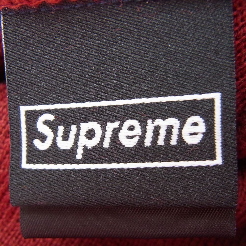 Supreme シュプリーム 22AW New Era Box Logo Beanie  ニューエラ ボックス ロゴ ビーニー ニット帽 ワイン ワインレッド系【新古品】【未使用】【中古】