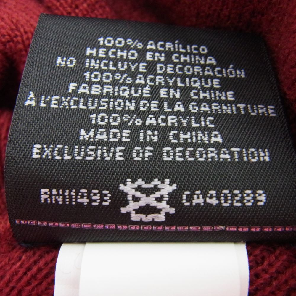 Supreme シュプリーム 22AW New Era Box Logo Beanie  ニューエラ ボックス ロゴ ビーニー ニット帽 ワイン ワインレッド系【新古品】【未使用】【中古】