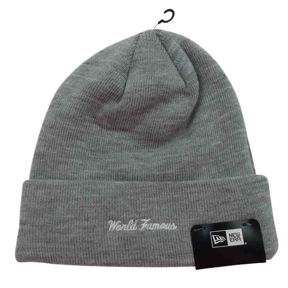 Supreme シュプリーム 22AW New Era Box Logo Beanie  ニューエラ ボックス ロゴ ビーニー ニット帽 グレー グレー系【新古品】【未使用】【中古】