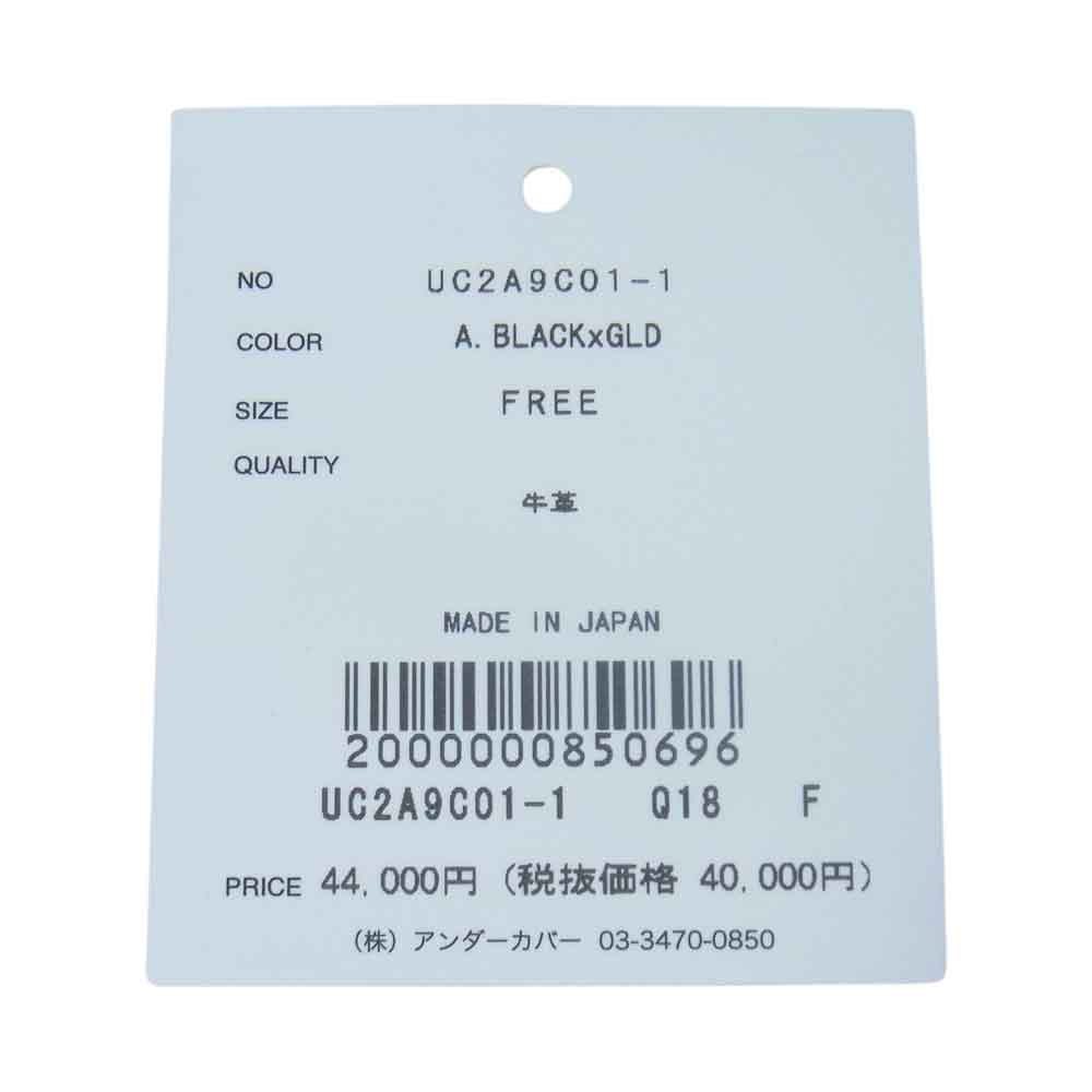 UNDERCOVER アンダーカバー UC2A9C01-1 レザー ジッピー ラウンドファスナー ウオレット ブラック系 FREE【極上美品】【中古】
