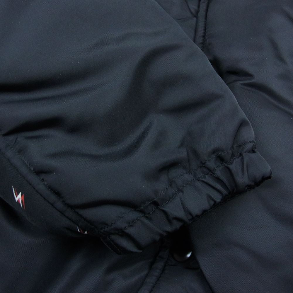 UNDERCOVER アンダーカバー 21AW  UI2A4202 袖下アシメ切替 フード 中綿 コーチJKT ジャケット ブラック系 2【極上美品】【中古】