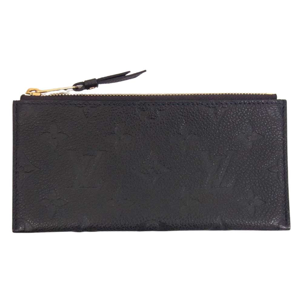 LOUIS VUITTON ルイ・ヴィトン M60287 モノグラム アンプラント ポルトフォイ ユキュリーズ ウォレット 財布 ブラック系【中古】
