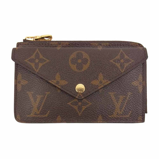 LOUIS VUITTON ルイ・ヴィトン M69431 モノグラム ポルト カルト レクト ヴェルソ ウォレット 財布 ブラウン系【美品】【中古】