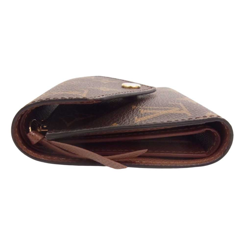 LOUIS VUITTON ルイ・ヴィトン M62472 モノグラム ポルトフォイユ ヴィクトリーヌ カードケース ポーチ ブラウン系【中古】