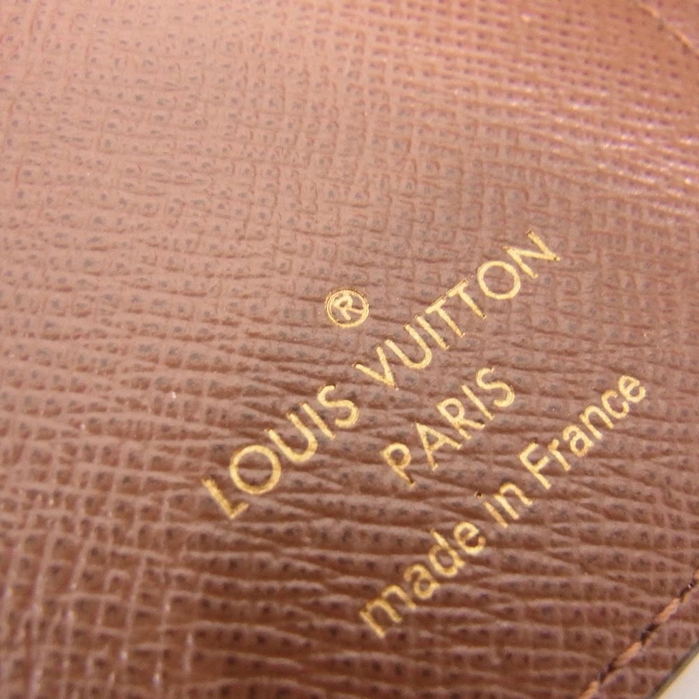 LOUIS VUITTON ルイ・ヴィトン M62472 モノグラム ポルトフォイユ ヴィクトリーヌ カードケース ポーチ ブラウン系【中古】