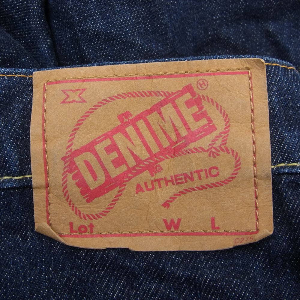 Denime ドゥニーム オリゾンティ期 裾マルチカラーステッチ デニム パンツ インディゴブルー系 29【中古】