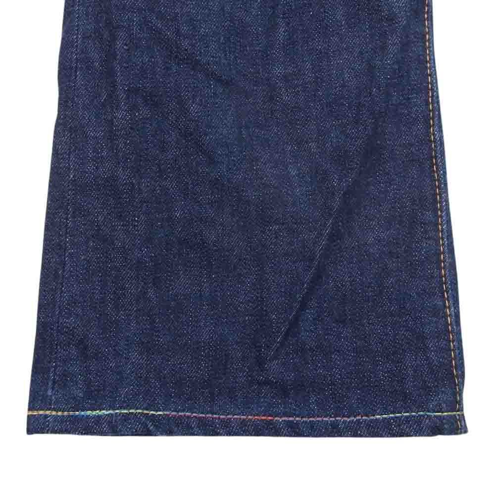 Denime ドゥニーム オリゾンティ期 裾マルチカラーステッチ デニム パンツ インディゴブルー系 29【中古】