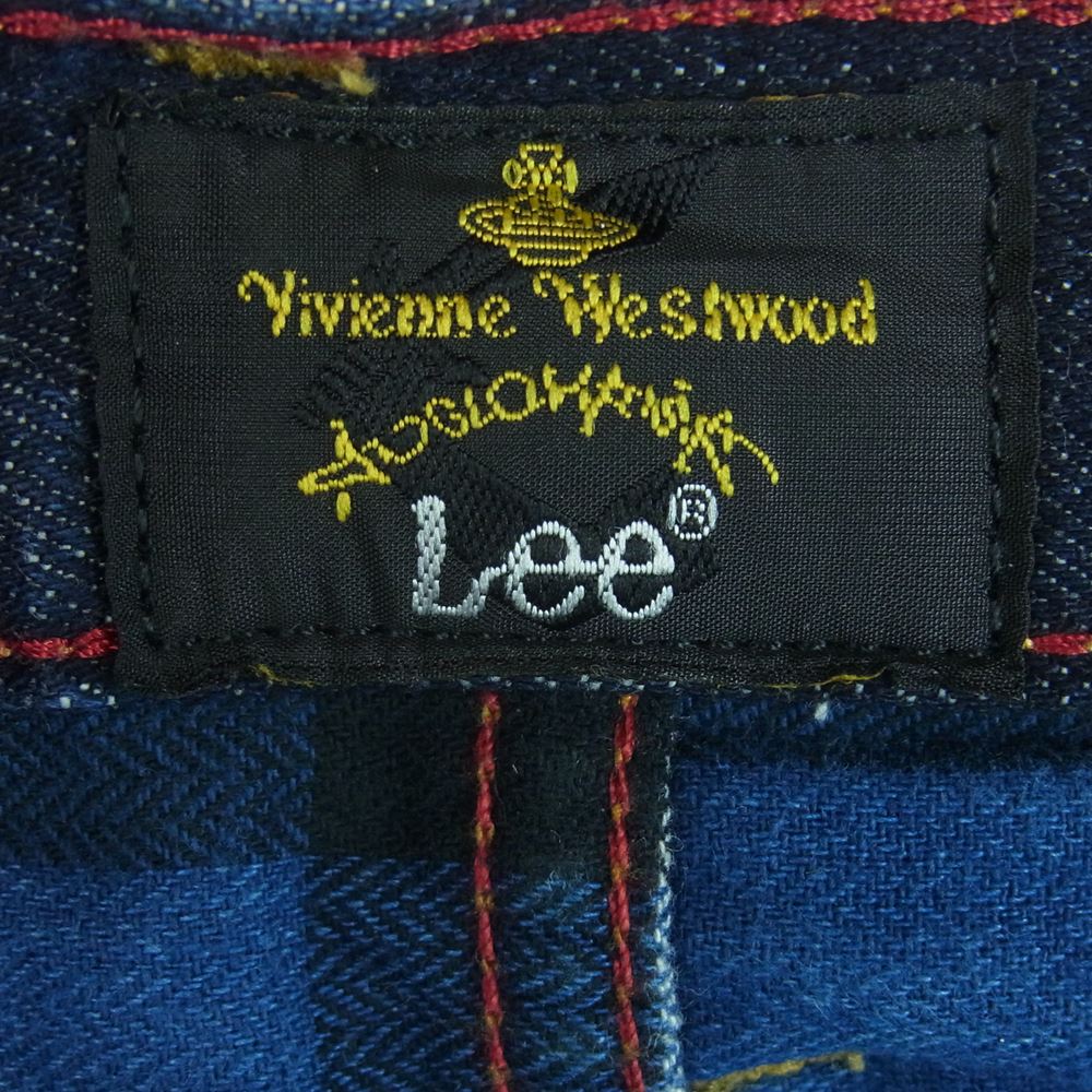 Vivienne Westwood ヴィヴィアンウエストウッド ANGLOMANIA x Lee デニム パンツ トルコ製 インディゴブルー系 30【中古】