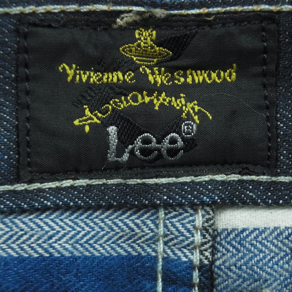 Vivienne Westwood ヴィヴィアンウエストウッド ANGLOMANIA x Lee デニム パンツ トルコ製 インディゴブルー系 28【中古】