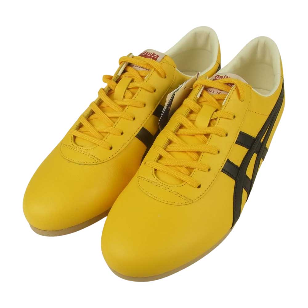 ONITSUKA TIGER オニツカタイガー 1183A913 TAI-CHI-NM スニーカー 日本製 イエロー系 26cm【新古品】【未使用】【中古】