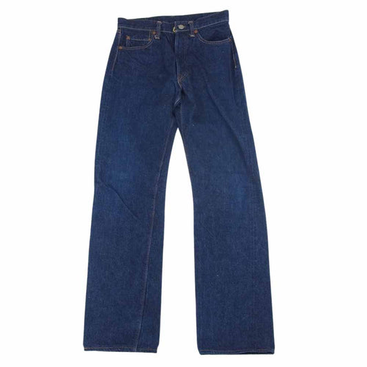 The REAL McCOY'S ザリアルマッコイズ 907 ボタンフライ セルビッチ インディゴ デニム パンツ インディゴブルー系 28【中古】